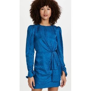 SALONI Debbie Dress / NWOT / monarch blue